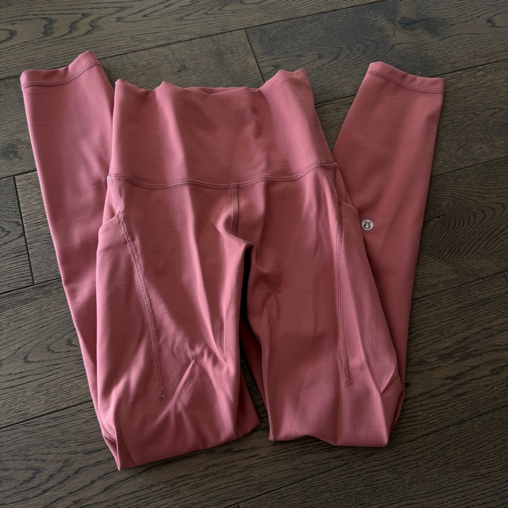 🩷Lululemon Align™ High-Rise Leggings with Pockets 25" Size 2 Pink